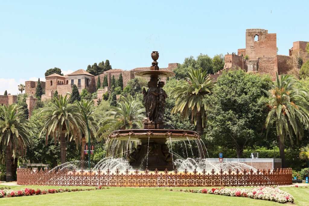 gate at malaga, spain