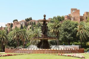 gate at malaga, spain