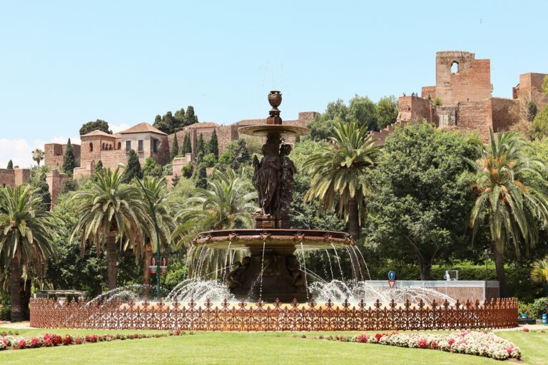 gate at malaga, spain